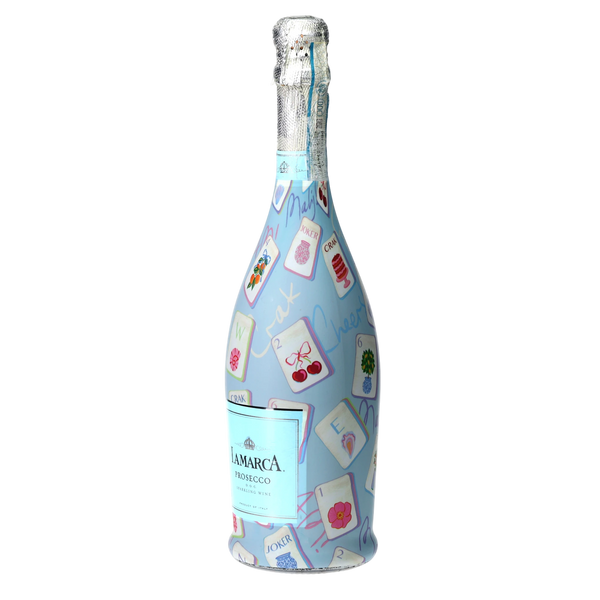 Beau Bottles Pastel Blue Mahjong - Prosecco Collection