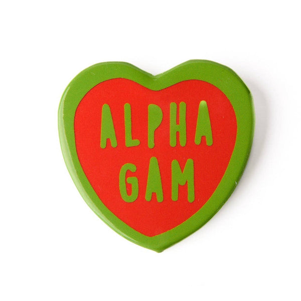 Sorority & Greek Sweet Heart Button
