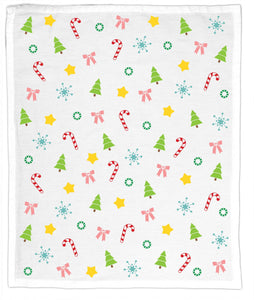 Confetti Christmas, Organic Cotton Tea Towel - Holiday NEW