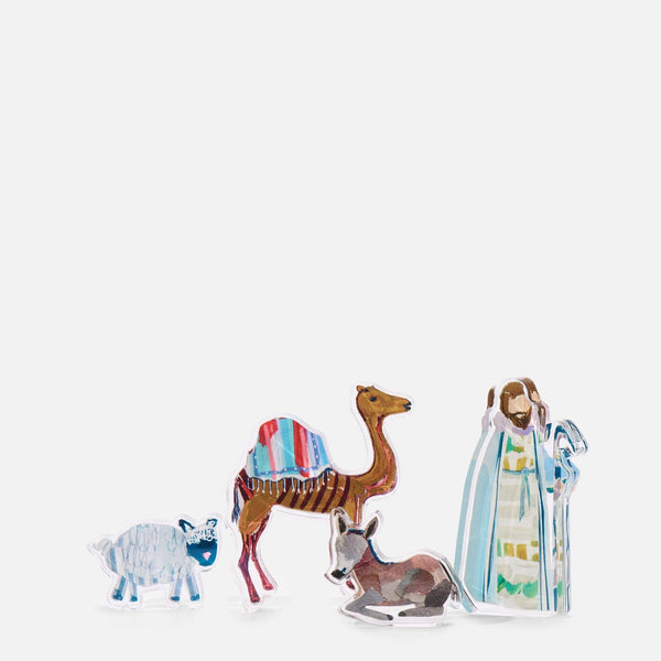 The Collected Nativity Add-On: Shepherd and Flock: SMALL