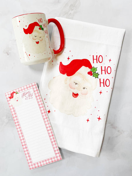 Making a List Santa Notepad