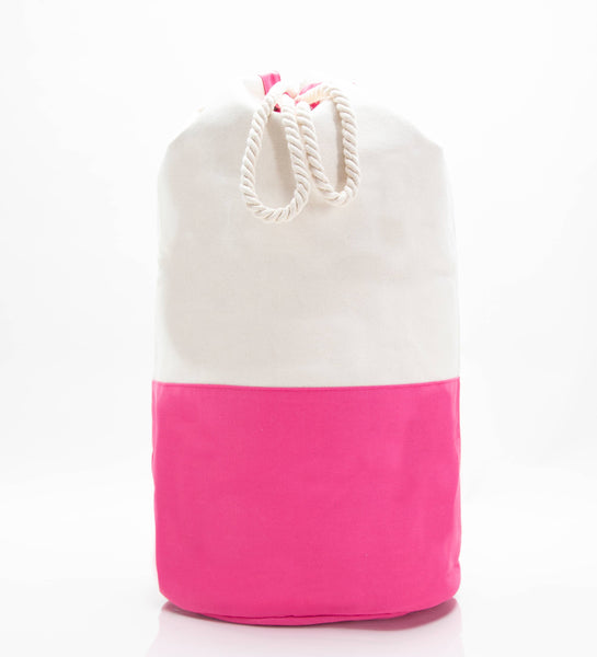 Laundry Duffel: Hot Pink