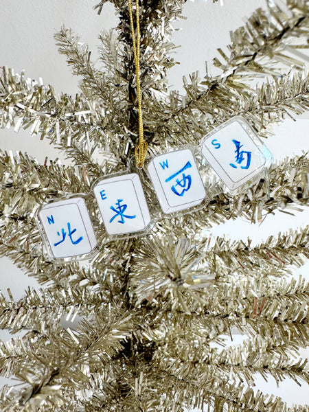 Mahjong NEWS acrylic ornament