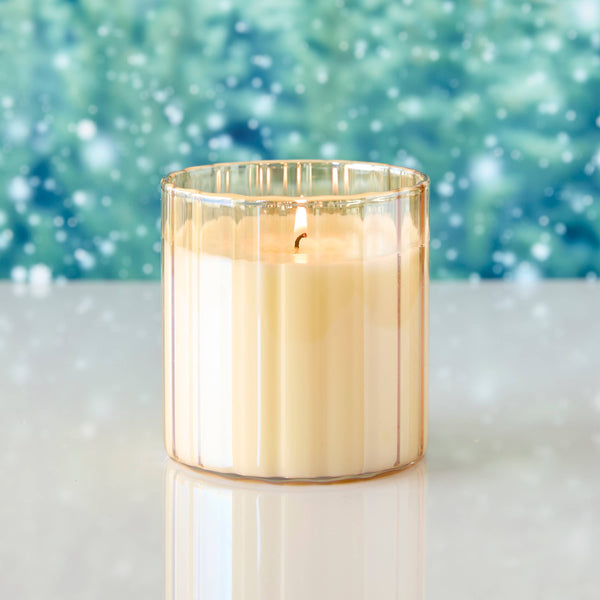 Fresh Cut Balsam & Pine Candle In Sm. Gold Glass 7oz. Ctn.6