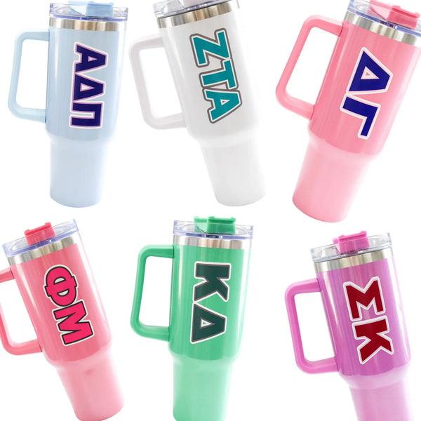 40oz Sorority Stella Tumbler
