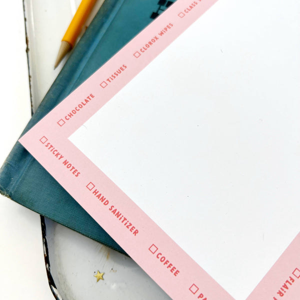 Funds are Running Low! Teacher Notepads