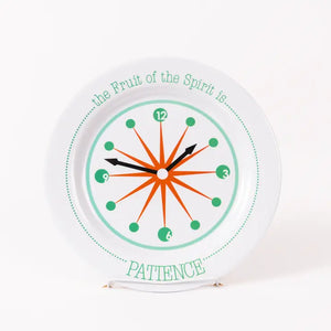 Fruit of the Spirit Melamine Plate-Patience