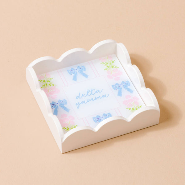 Sorority Scallop Trinket Tray
