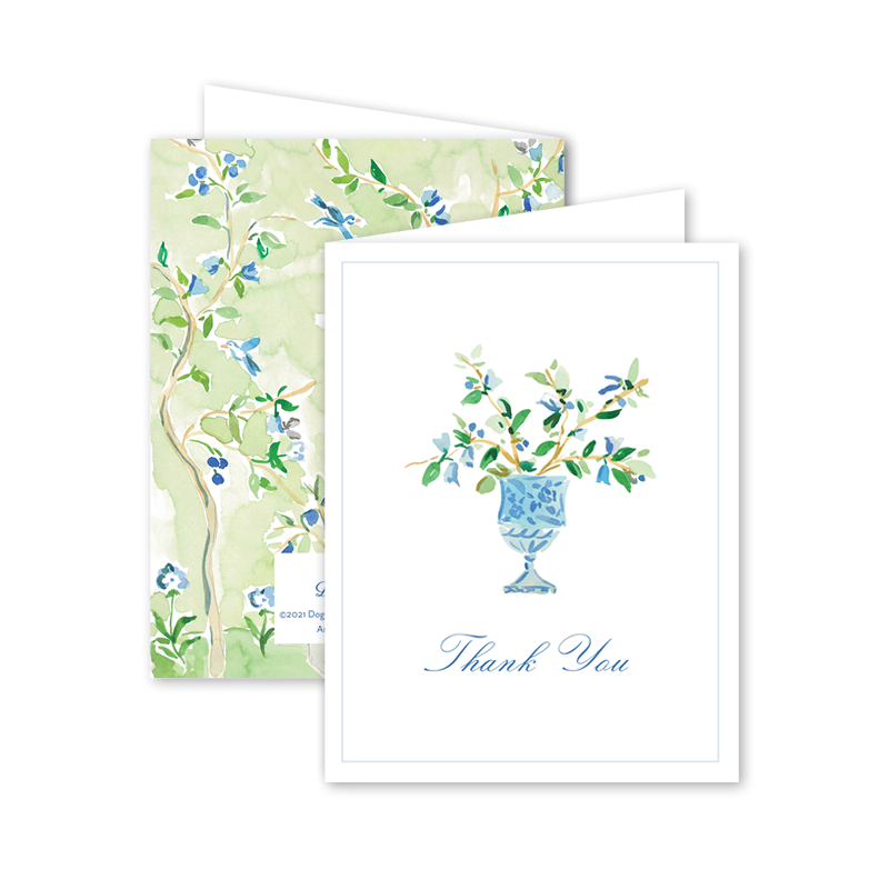 Bespoke Thank You Card: Boxed Set of 8 Cards