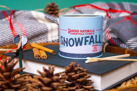 9 oz. Snowfall Tin Candle