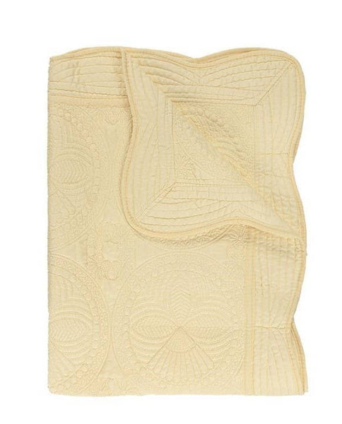 Heirloom Quilt - Baby Quilt Blanket : Floral