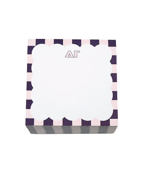 Scallop Sorority Note Cube