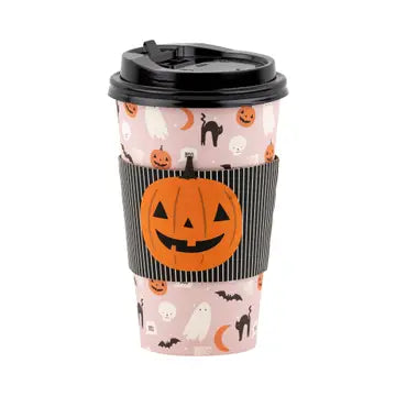Pink Halloween Icon To-Go Cups