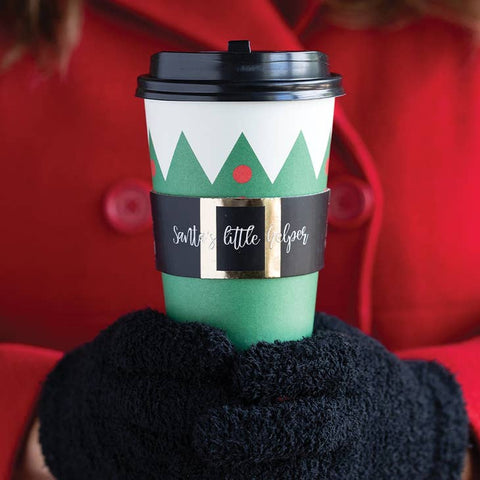 Santa's Helper Elf To-Go Coffee Cups