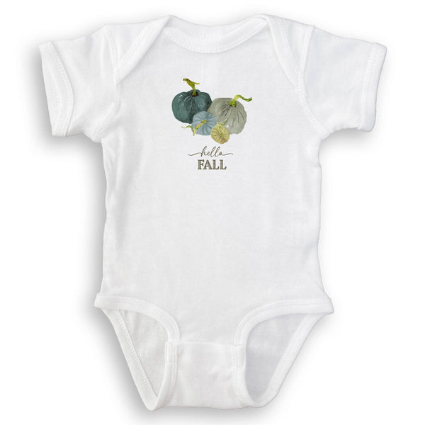 Meadow Pumpkins with Hello Fall: Dishtowel / -