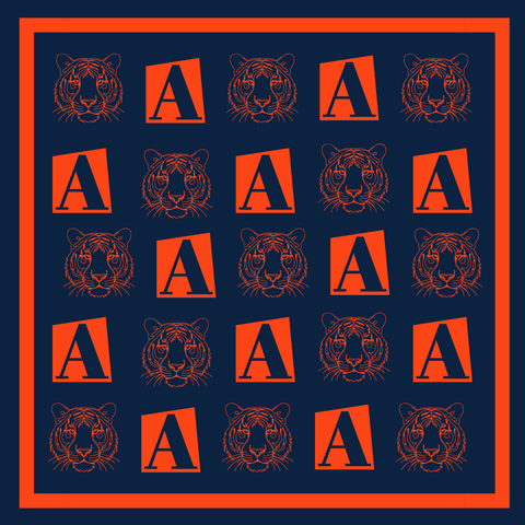 Auburn Bandana Gameday Scarf  AMC-AUB-MO1