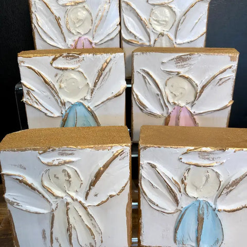 Angel Block Painting