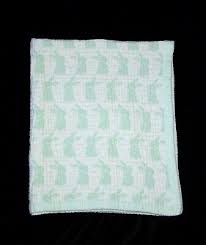 Green Angel dear Swaddle Blanket