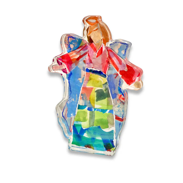 Angel of Glory Acrylic Ornament Lauren Dunn