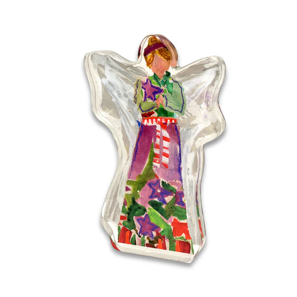 Angel of Glory Acrylic Ornament Lauren Dunn