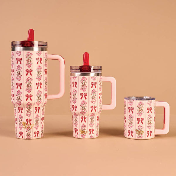40 oz Lifestyle Flip Straw Tumbler-Oh So Merry