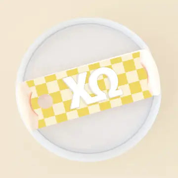 Sorority Tumbler Lid Tag