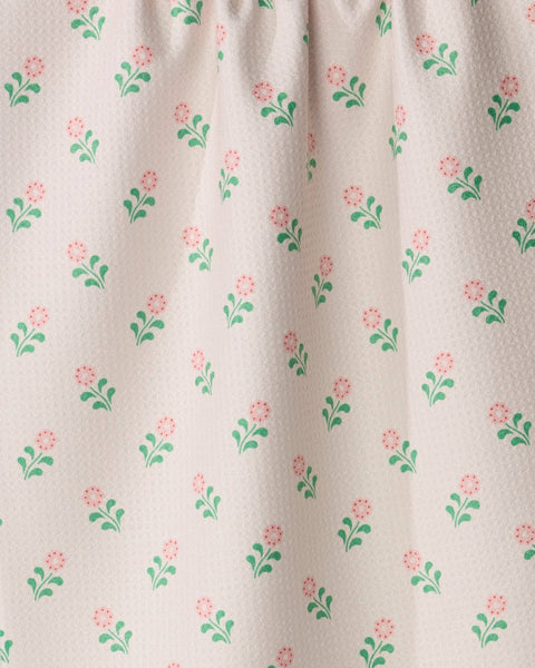Lucky Blossom Tea Towel - Mahjong