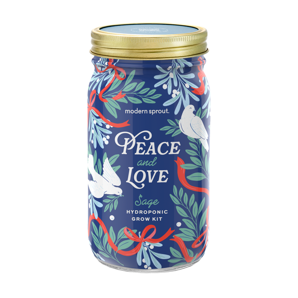 Holiday Herb Garden Jar: Merry & Bright