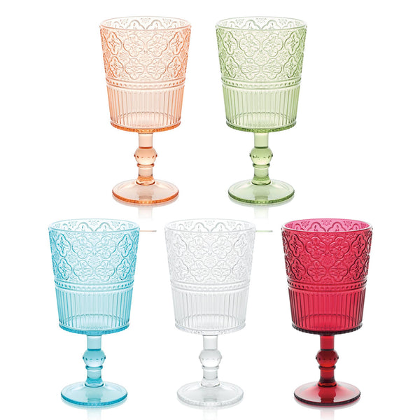 Victoria Clear Acrylic All Purpose Goblet 14 oz.
