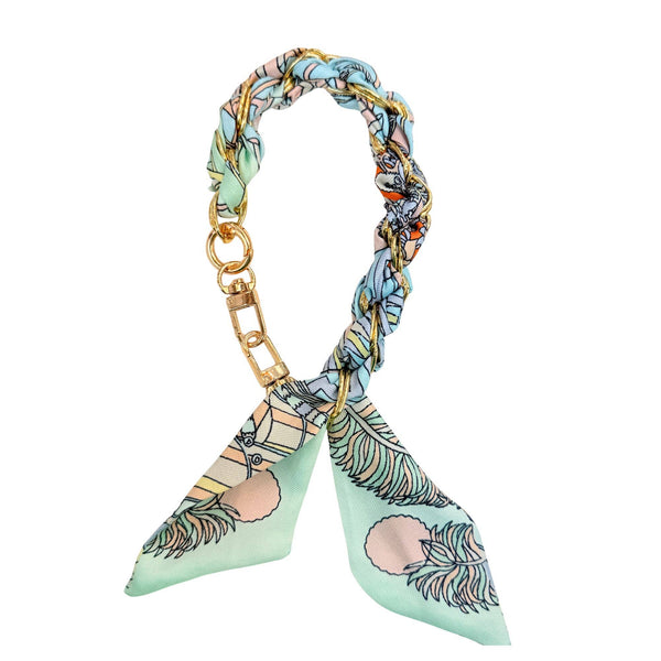 Phone Scarf Holder Wristlet: H