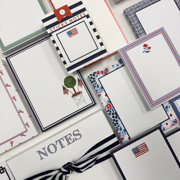 American Flag Notepad