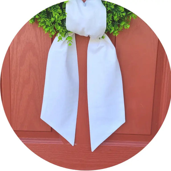 Auburn Wreath Sash