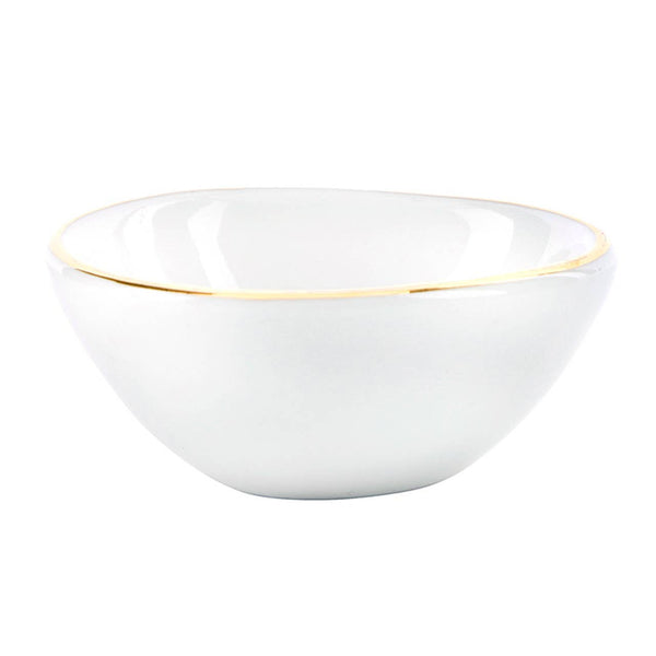 Ceramic Tray - Ring: Porcelain / .75" H x 1.875" Dia