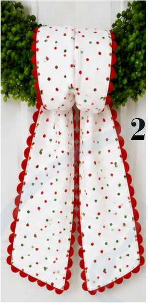 The Merry & Bright Sash Collection - Holly Berries