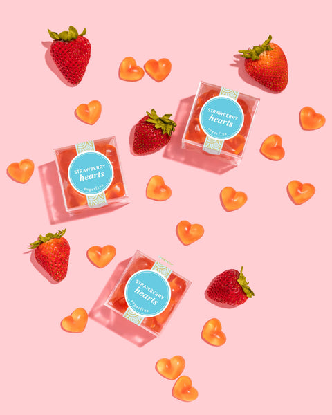 Strawberry Hearts  - Small (New)