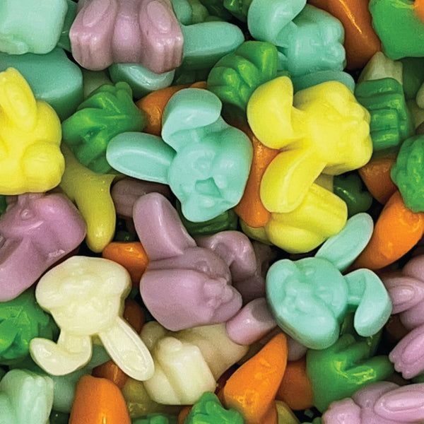 Candy Sugar Stacks - Easter Spring Gummy Bunny Trail Mix