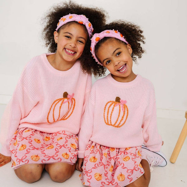 Coquette Pumpkin Gemstone Headband - Hair Accessories - Kids