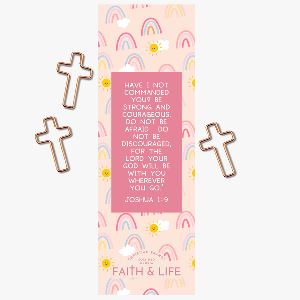 Cross Paperclip and Bookmark Set