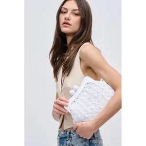 White Naomi Crossbody