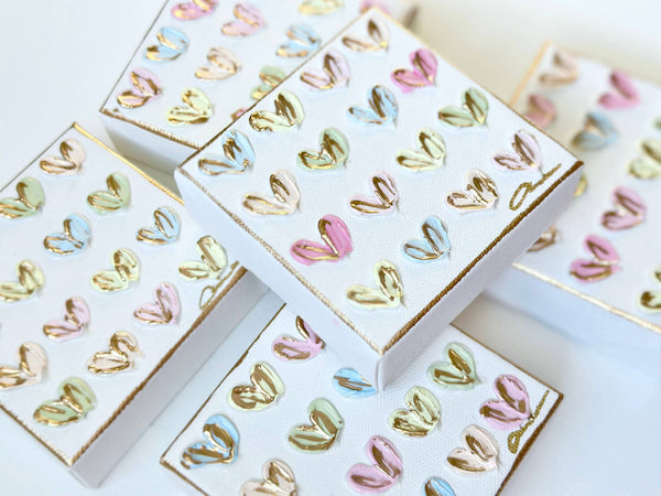Candy Heart Canvas