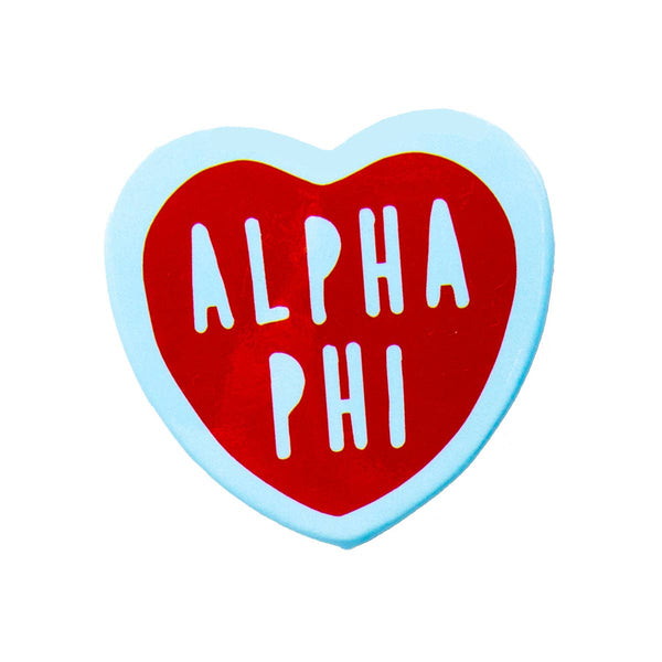 Sorority & Greek Sweet Heart Button