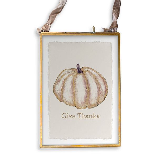 Gold Pumpkin: Dishtowel / Keep Words / -