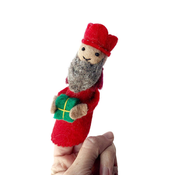 Felt Wool Nativity Christmas Scene, 12 Piece Set: Colorful