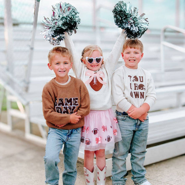 Football Sequin Tutu - Kids Clothing