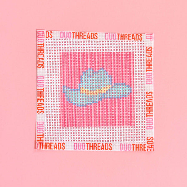 She's a Ten (Gallon) — Cowboy Hat Needlepoint Canvas