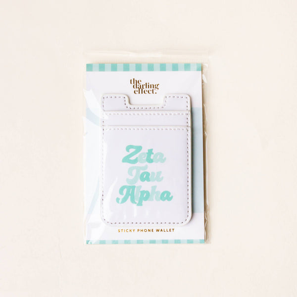 Sorority Stick-On Phone Wallet  Alpha Delta Pi