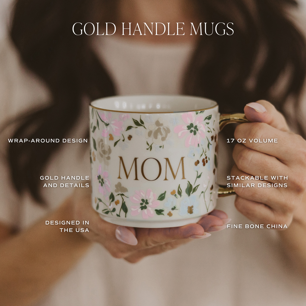 Floral Mom Coffee Mug - Thumbnail 4