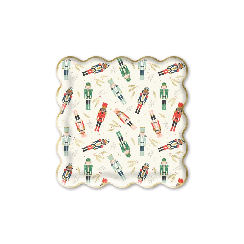 Scattered Nutcracker Paper Plates