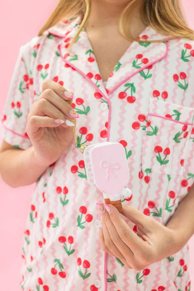 Pretty in Pinkleball - Pickleball Paddle Ornament