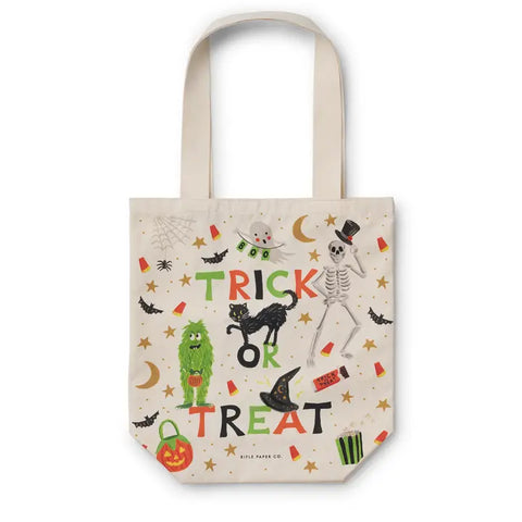 Rifle Paper Halloween Parade Trick or Treat Tote Bag